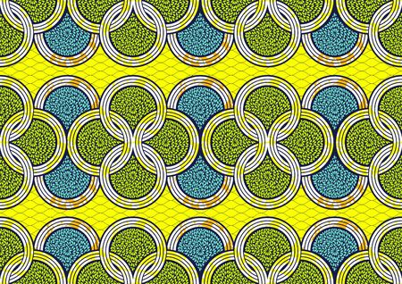 Textile fashion, african print fabric, abstract seamless pattern, vector illustration file.