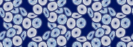 Textile fashion, african print fabric, abstract seamless pattern, vector illustration file.