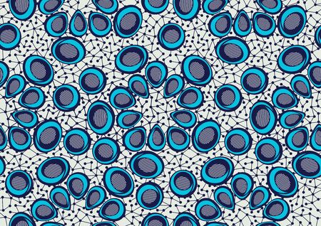 african fashion seamless pattern, vector illustration file.のイラスト素材