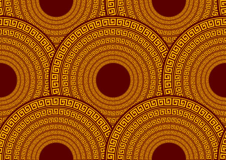 african seamless pattern, picture art and abstract background.のイラスト素材