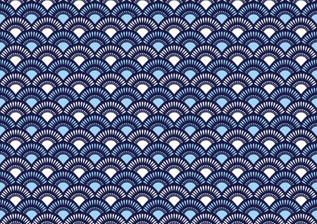african seamless pattern, picture art and abstract background.のイラスト素材