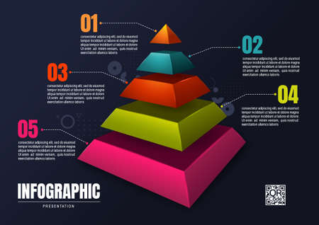 infographics business, process chart design template for presentation, abstract timeline elements.のイラスト素材