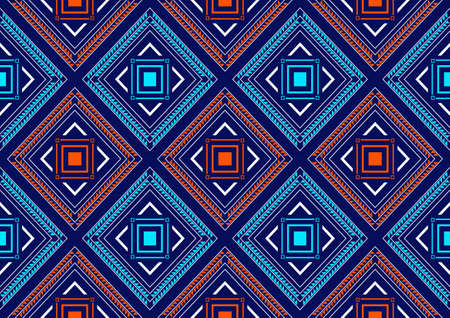 african seamless pattern, picture art and abstract background.のイラスト素材