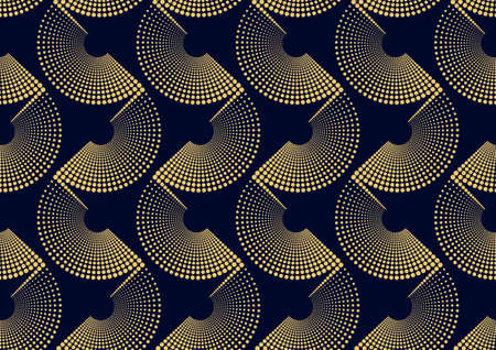 circle dots seamless pattern , picture art and abstract background.