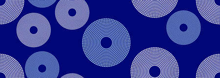 seamless pattern of african textile art, circle abstract image and background, fashion artwork for...