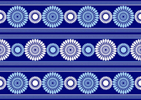seamless pattern of african textile art, circle abstract image and background, fashion artwork for...