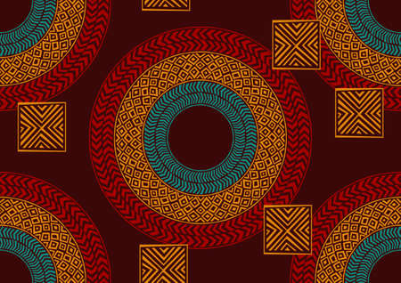 pattern art tribal afarican, Ethnic handmade abstract image and background, fashion artwork for...