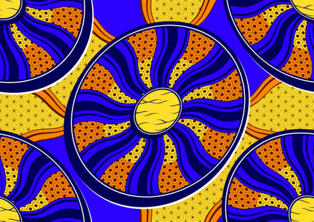 abstract african seamless pattern background, straight lines and curves, textile art, tribal...