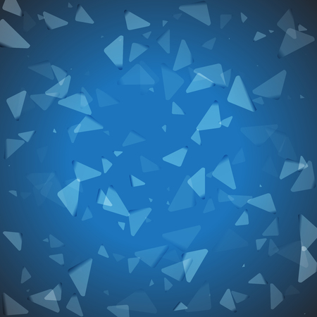 Abstract vector geometric blue backgroundのイラスト素材