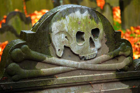 Historic Grave Marker in Granary Burial Grounds, Boston