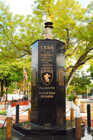 Bay of Pigs Invasion Memorial, Miamiのeditorial素材