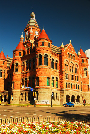 Old Red Courthouse, now the Dallas Historical Museumのeditorial素材