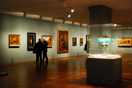 American Wing, Chicago Art Instituteのeditorial素材