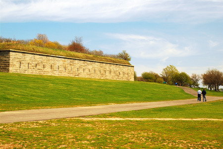 Ft Warren, Boston Harbor Islandsのeditorial素材