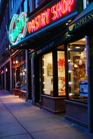 Modern Pastries is a multi generaltion pastry shop in Boston's Italian North Endのeditorial素材