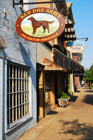 Downtown Madison, Indianaのeditorial素材