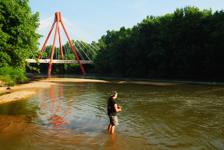 Fishing and Modern Designのeditorial素材