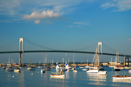 Newport Pell Bridgeのeditorial素材