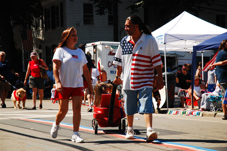 Fourth of July Street Fairのeditorial素材
