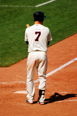 Joe Mauer of the Minnesota Twinsのeditorial素材