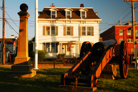 Town Square, Stonington, CTのeditorial素材