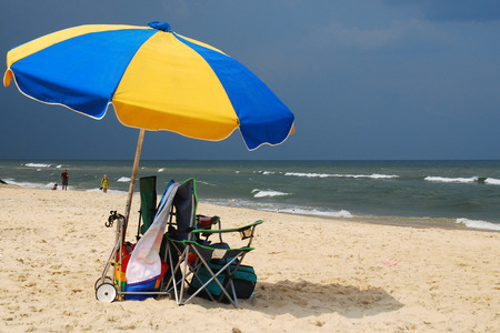 An Approaching Storm in Virginia Beachのeditorial素材