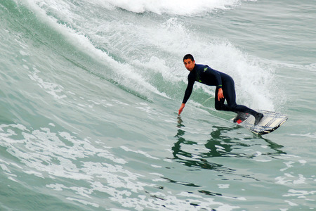 Catching a Waveのeditorial素材