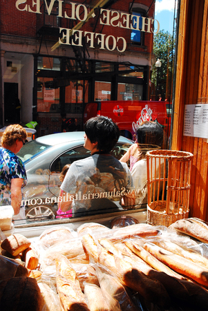 An Italian Salumeria in Boston's North Endのeditorial素材
