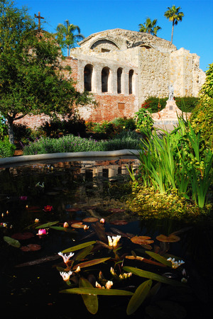 Koi Pond, San Juan Capistranoのeditorial素材