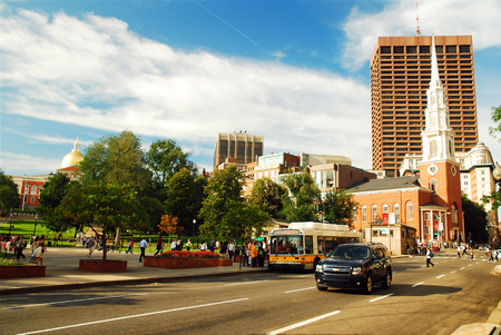 Tremont Street, Bostonのeditorial素材