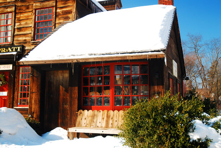 Winter in Deerfieldのeditorial素材