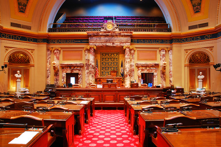 Interior View of the Minnesota State Capitolのeditorial素材