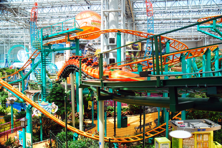 Indoor Amusement Park at the Mall of Americaのeditorial素材