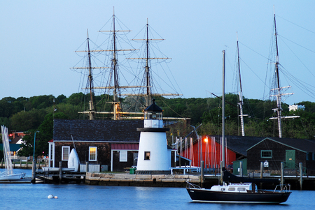Mystic Seaport, Connecticutのeditorial素材
