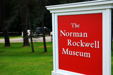 The Norman Rockwell Museum in Stockbridge, Massachusettsのeditorial素材