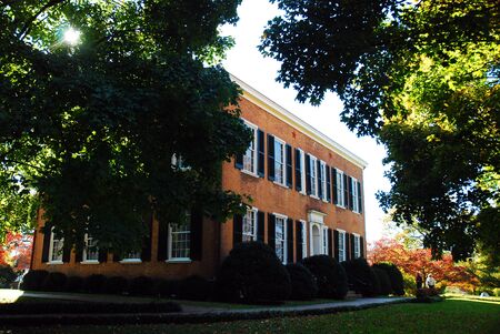 Federal Hall, the home that inspired Stephen Foster's song My Ol Kentucky Homeのeditorial素材