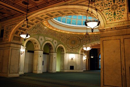 Tiffany Designed Chicago Cultural Centerのeditorial素材