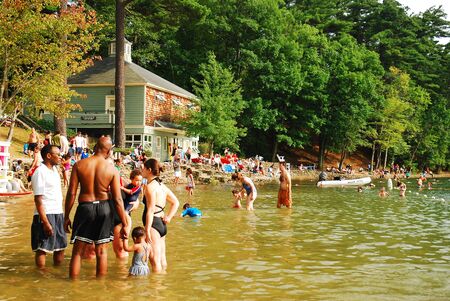 Summer at Walden Pond, MAのeditorial素材