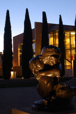 Rodin Garden in Stamford University