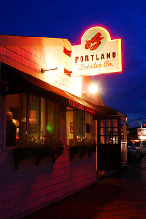 Portland Lobster Company, Maineのeditorial素材