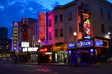 Cabarets and strip clubs in San Franciscoのeditorial素材