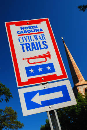 North Carolina Civil War Trailのeditorial素材