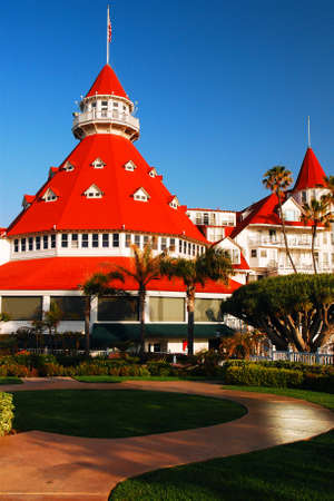 Hotel del Coranado, San Diegoのeditorial素材