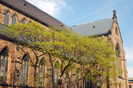 Holy Cross Cathedral, seat of the Archdiocese of Bostonのeditorial素材