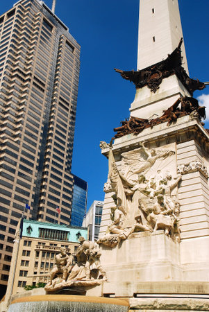 Soldiers and Sailors Monument, Indianapolisのeditorial素材