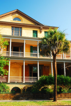 Rhett House, Charleston, SCのeditorial素材