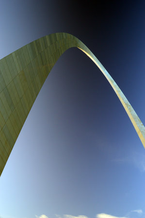 Gateway Arch in St Louis, Missouriのeditorial素材