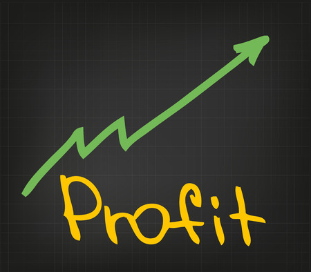 Financial chartのイラスト素材