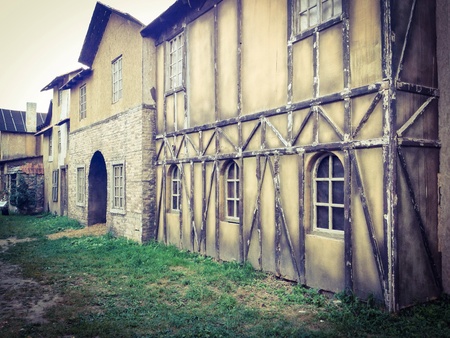 The old European castleの素材