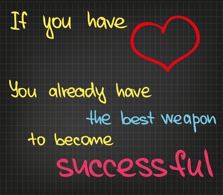 Sketch words quotes of motivation and successのイラスト素材